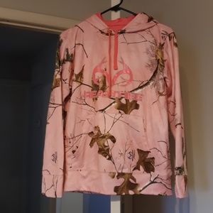 Women's RealTree Pink Camo Hoodie